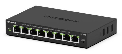 Switch Netgear GS308E-400EUS 8p  Unmanaged Gigabit