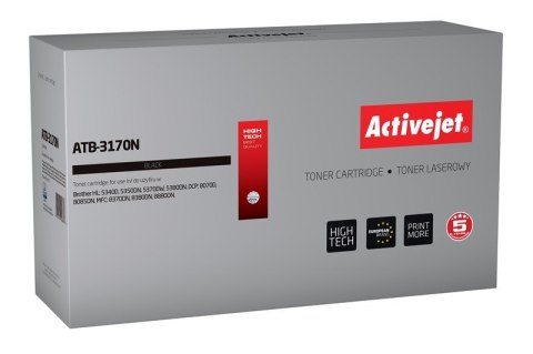 Toner Activejet ATB-3170N (zamiennik Brother TN-3060/TN-3170/TN-6600; Supreme; 7000 stron; czarny)