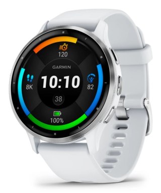 Zegarek sportowy Garmin Venu 3 AMOLED 45mm Biały (WYPRZEDAŻ)